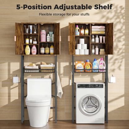 Wave Panel Bathroom Vanity with Sink, Modern Bathroom Cabinet with Storage, Space-Saving Vanity Unit