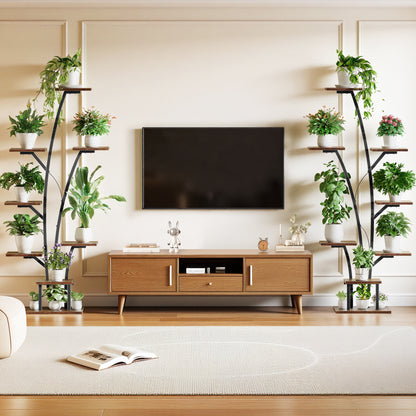 Biemlerfn Plant Stand with Grow Light, Perfect for Living Rooms and Offices